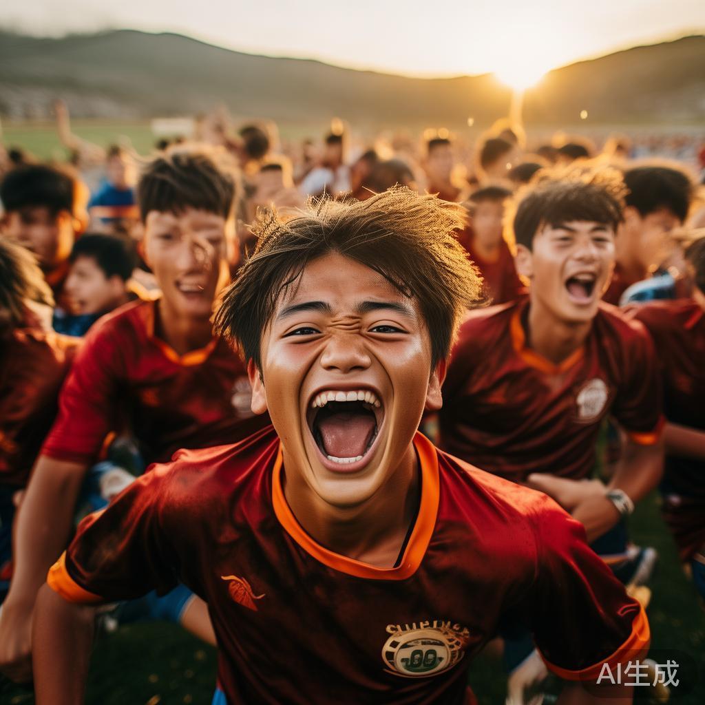 例如，某省青少年足球联赛中，一支来自偏远山区的球队