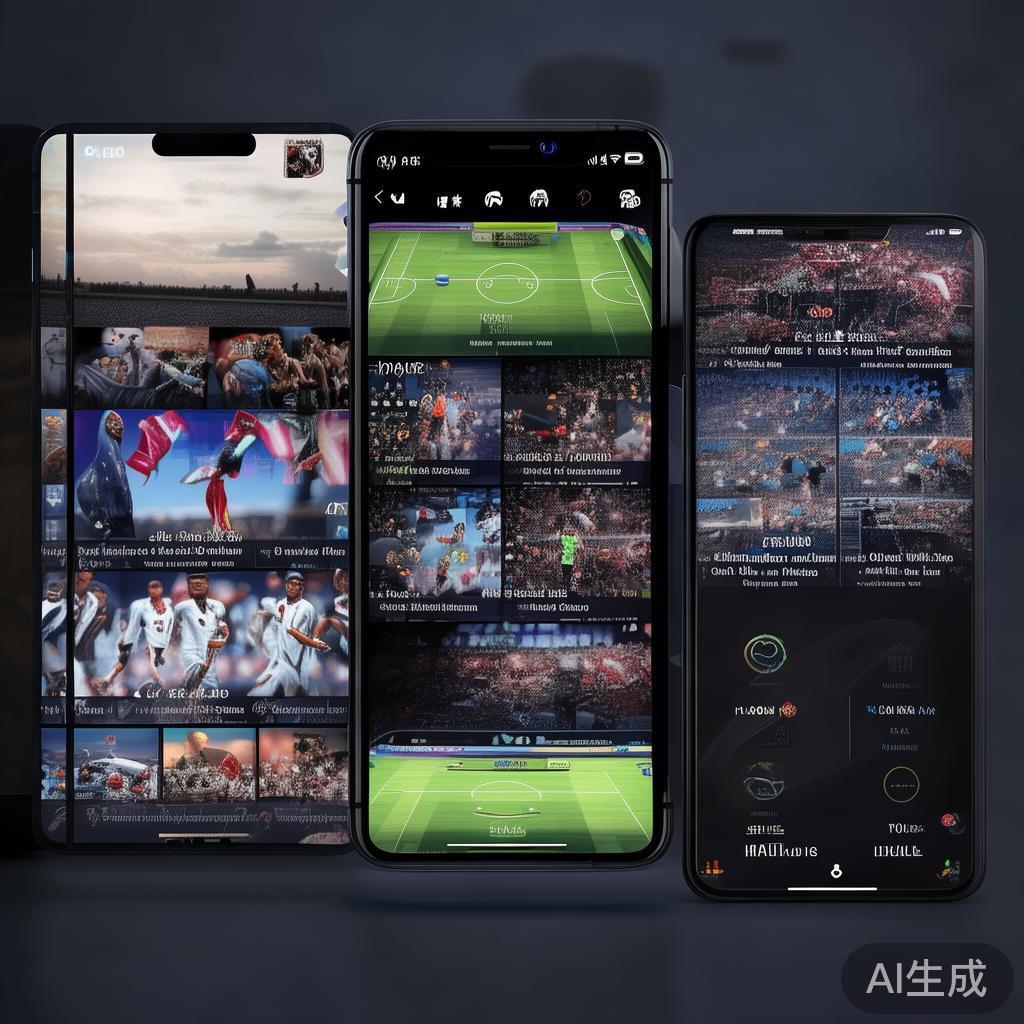 2.&nbsp;全面赛事直播与录像回放
应用内集成多个体育